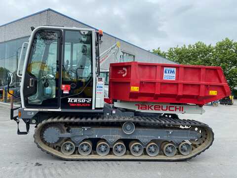 Koop een tweedehands Takeuchi TCR50-2 - Graafmachine / lader / verreiker - Image #1