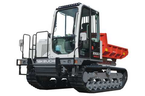 Huur een Takeuchi TCR50-2 - Rupsdumper - Image #1