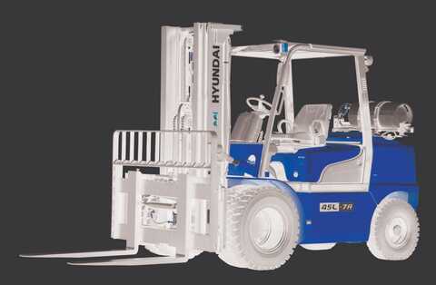 Koop een Hyundai 45L-7A - LPG heftruck - Image #1