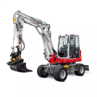 Koop een Takeuchi TB370W - Graafmachine op banden - Image #1